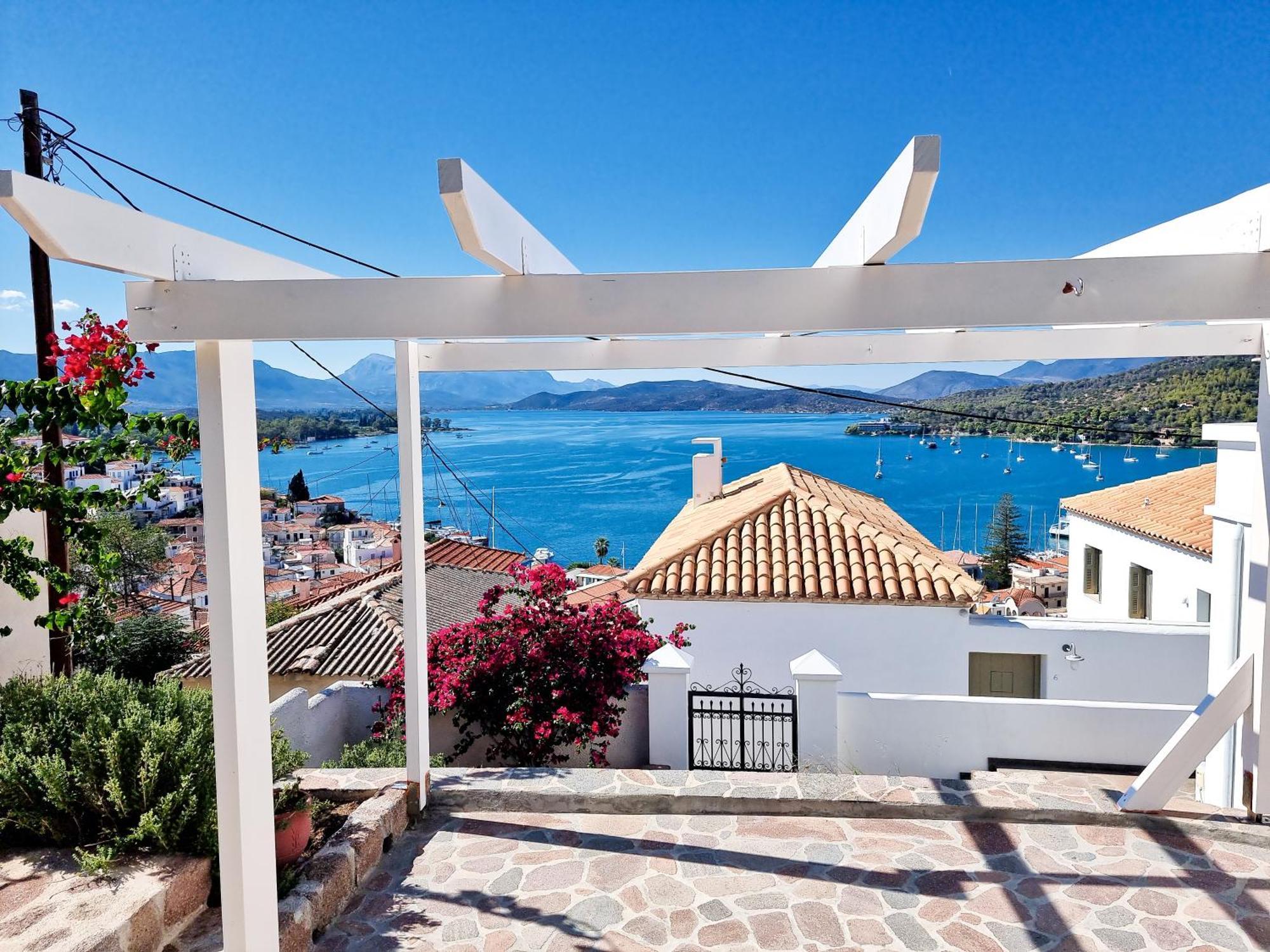 Panoramic View Apartment Poros Town Luaran gambar